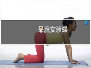 品牌女装蝶