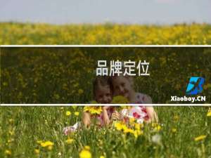 品牌定位