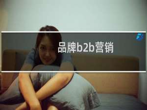 品牌b2b营销