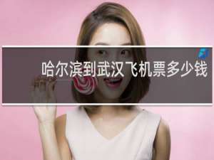 哈尔滨到武汉飞机票多少钱