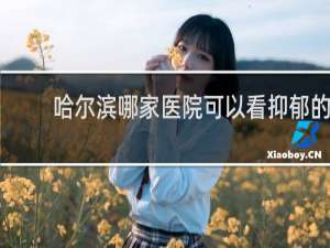 哈尔滨哪家医院可以看抑郁的