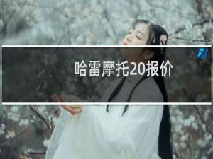 哈雷摩托 报价
