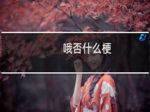 哦否什么梗