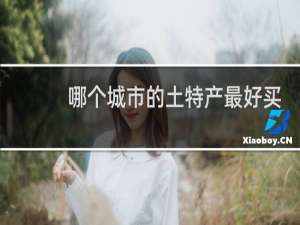 哪个城市的土特产最好买