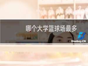 哪个大学篮球场最多