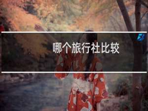 哪个旅行社比较