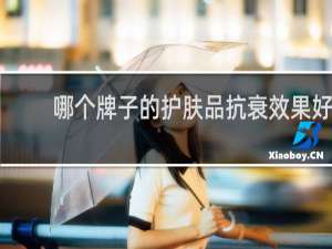 哪个牌子的护肤品抗衰效果好