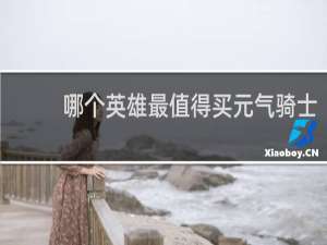 哪个英雄最值得买元气骑士