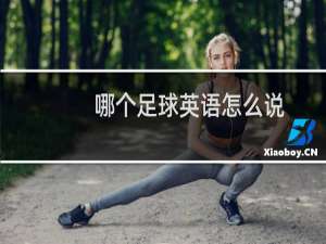 哪个足球英语怎么说