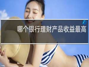 哪个银行理财产品收益最高