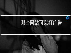 哪些网站可以打广告
