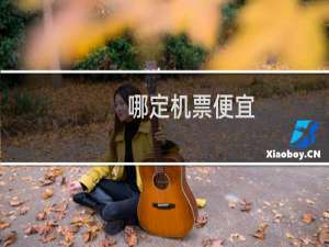 哪定机票便宜