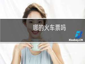 哪的火车票吗