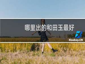哪里出的和田玉最好