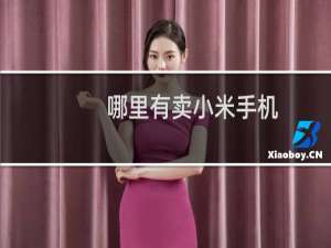 哪里有卖小米手机