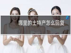 哪里的土特产怎么回复