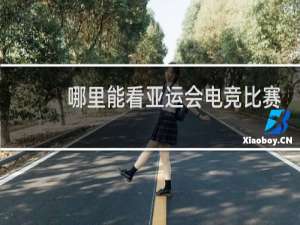 哪里能看亚运会电竞比赛