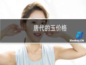 唐代的玉价格-