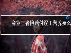 商业三者险赔付误工营养费么