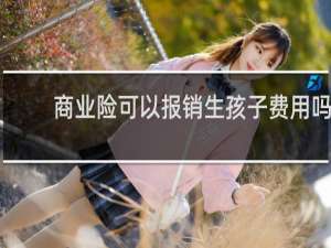 商业险可以报销生孩子费用吗