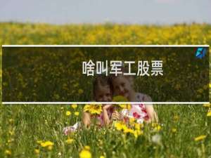 啥叫军工股票