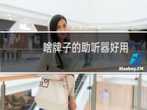 啥牌子的助听器好用
