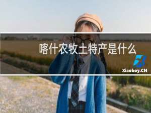 喀什农牧土特产是什么