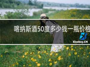 喀纳斯酒50度多少钱一瓶价格