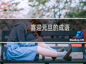 喜迎元旦的成语
