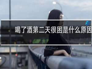 喝了酒第二天很困是什么原因