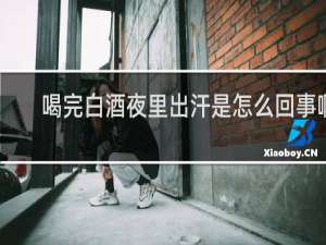 喝完白酒夜里出汗是怎么回事啊