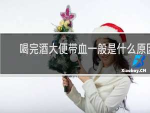 喝完酒大便带血一般是什么原因