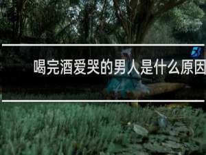 喝完酒爱哭的男人是什么原因