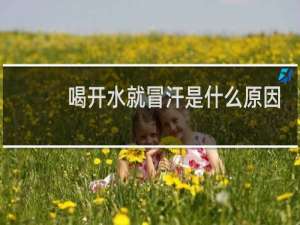 喝开水就冒汗是什么原因