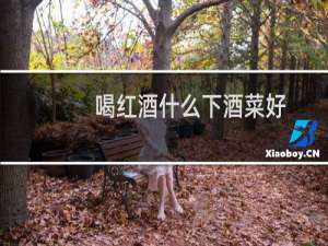 喝红酒什么下酒菜好