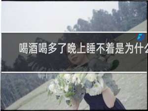 喝酒喝多了晚上睡不着是为什么