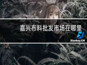 嘉兴布料批发市场在哪里