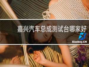 嘉兴汽车总成测试台哪家好