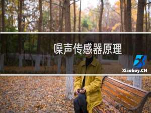 噪声传感器原理