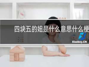 四块五的妞是什么意思什么梗