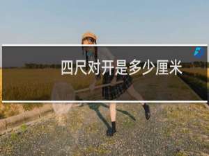 四尺对开是多少厘米