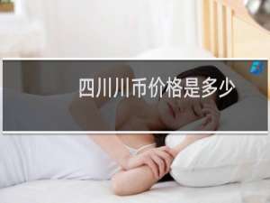 四川川币价格是多少