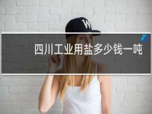 四川工业用盐多少钱一吨