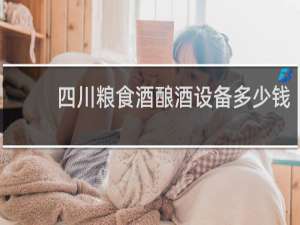 四川粮食酒酿酒设备多少钱
