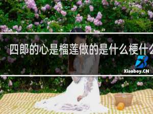 四郎的心是榴莲做的是什么梗什么梗