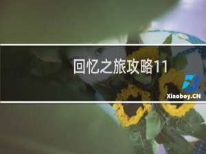 回忆之旅攻略11