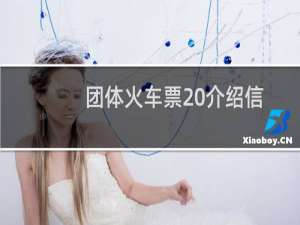 团体火车票 介绍信