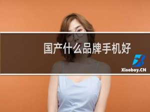 国产什么品牌手机好