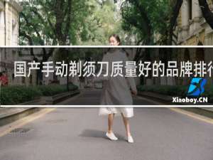 国产手动剃须刀质量好的品牌排行榜