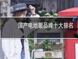 国产电地暖品牌十大排名